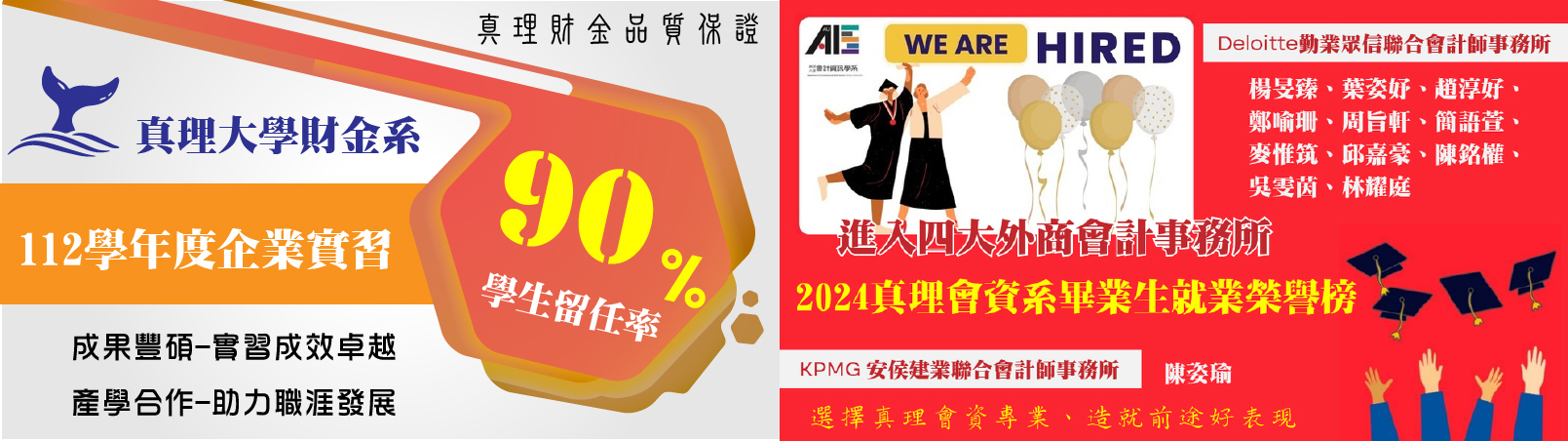 真理大學學生就業證照表現