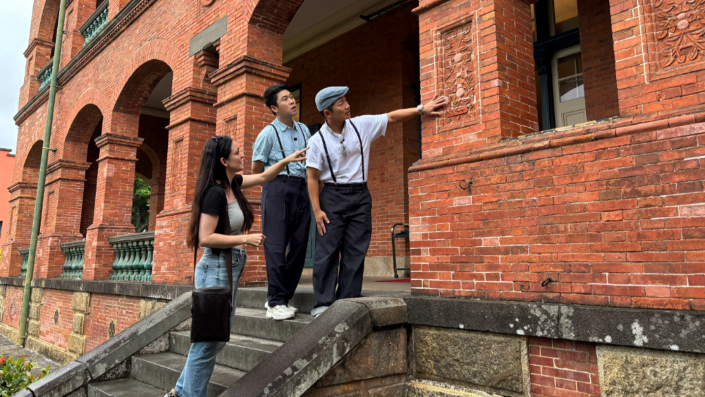 蔡昌憲回母校「真理大學」分享英式校園秘境圖片